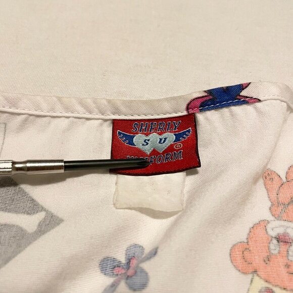 Sherly Uniform Scrub Shirt Womens Size 2XL Flaws - Picture 3 of 16